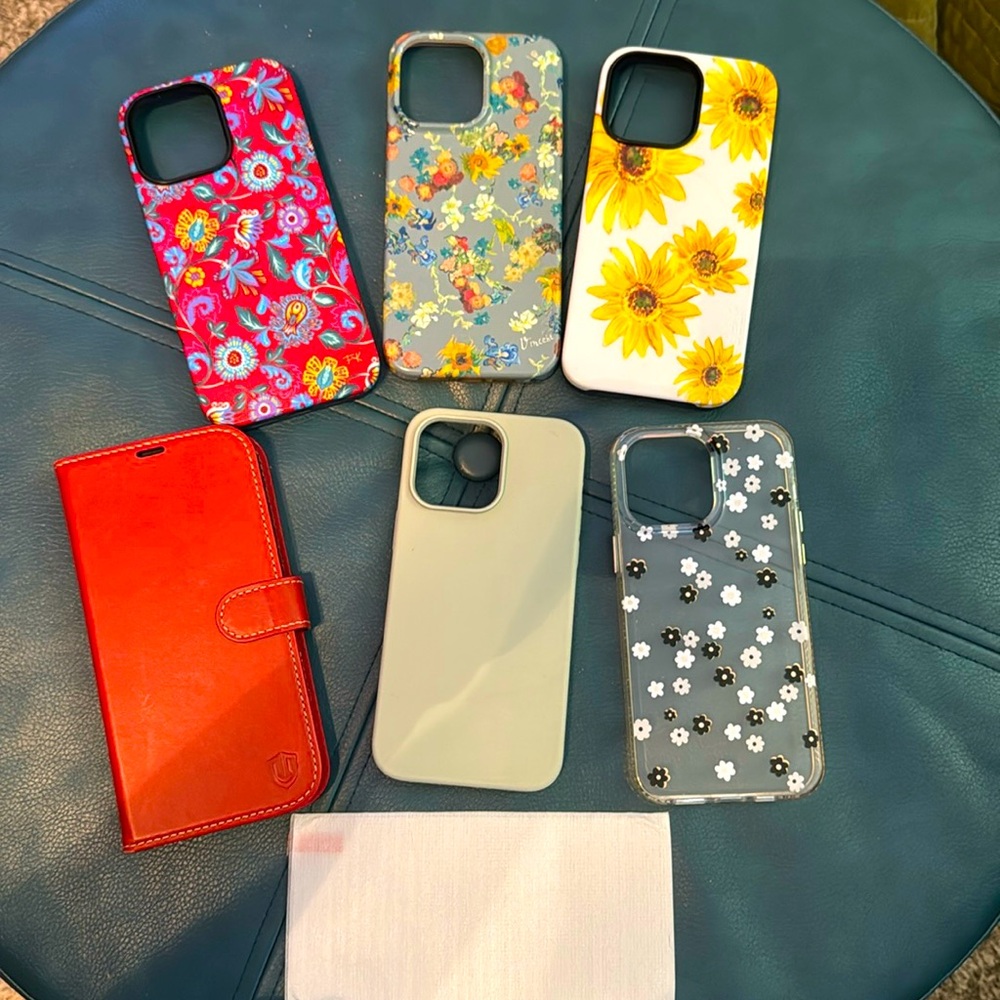 iPhone 14 Pro Max Cases Lot (3 are Casely brand)